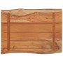 Rectangular acacia wood board with live edge 80x60x2.5 cm by vidaXL, Table tops - Ref: Foro24-370620, Price: 72,12 €, Discoun...