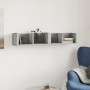 Engineered wood Sonoma gray wall shelf 99x18x16.5 cm by vidaXL, Shelves and shelves - Ref: Foro24-840453, Price: 32,10 €, Dis...