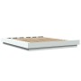 Estructura de cama madera de ingeniería blanca 150x200 cm de vidaXL, Camas y somieres - Ref: Foro24-3281182, Precio: 160,29 €...