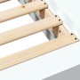 Estructura de cama madera de ingeniería blanca 150x200 cm de vidaXL, Camas y somieres - Ref: Foro24-3281182, Precio: 160,29 €...