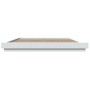 Estructura de cama madera de ingeniería blanca 200x200 cm de vidaXL, Camas y somieres - Ref: Foro24-3281161, Precio: 181,32 €...