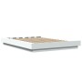 Estructura de cama madera de ingeniería blanca 140x200 cm de vidaXL, Camas y somieres - Ref: Foro24-3281189, Precio: 159,85 €...