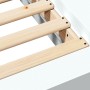 White engineered wood bed frame 90x190 cm by vidaXL, Beds and slatted bases - Ref: Foro24-3281238, Price: 132,66 €, Discount: %