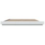 Estructura de cama madera de ingeniería blanca 180x200 cm de vidaXL, Camas y somieres - Ref: Foro24-3281168, Precio: 173,99 €...