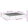 White engineered wood bed frame 180x200 cm by vidaXL, Beds and slatted bases - Ref: Foro24-3281168, Price: 173,99 €, Discount: %