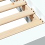 Estructura de cama madera de ingeniería blanca 90x200 cm de vidaXL, Camas y somieres - Ref: Foro24-3281210, Precio: 137,72 €,...