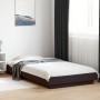 Black engineered wood bed frame 100x200 cm by vidaXL, Beds and slatted bases - Ref: Foro24-3281204, Price: 139,05 €, Discount: %