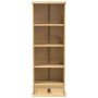 Estantería de CDs Corona madera maciza de pino 40x30x110 cm de vidaXL, Librerías y estanterías - Ref: Foro24-4005683, Precio:...