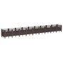 Planter with brown PP pegs 363.5x43.5x43.5 cm by vidaXL, Pots and planters - Ref: Foro24-368026, Price: 116,99 €, Discount: %