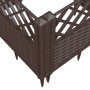 Planter with brown PP pegs 363.5x43.5x43.5 cm by vidaXL, Pots and planters - Ref: Foro24-368026, Price: 116,99 €, Discount: %