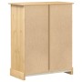 Cómoda cajonera Corona madera maciza de pino 92x48x114 cm de vidaXL, Baúles de almacenamiento - Ref: Foro24-4005674, Precio: ...