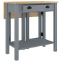 3-piece solid pine wood bar set in gray. by vidaXL, Furniture sets for kitchens and dining rooms - Ref: Foro24-4005697, Price...