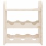 Bottle rack with solid pine wood top board 33x25x37 cm by vidaXL, Wine racks - Ref: Foro24-4007554, Price: 20,42 €, Discount: %