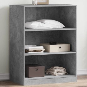 Engineered wood gray concrete wardrobe 77x48x102 cm by vidaXL, Dresser Organizers and Bar Hangers - Ref: Foro24-840824, Price...