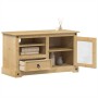 Corona TV stand made of solid pine wood 100x45x58 cm by vidaXL, TV Furniture - Ref: Foro24-4005669, Price: 159,37 €, Discount: %