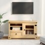 Corona TV stand made of solid pine wood 100x45x58 cm by vidaXL, TV Furniture - Ref: Foro24-4005669, Price: 159,37 €, Discount: %