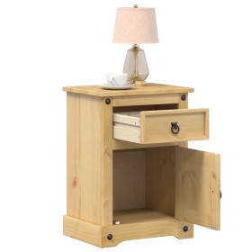 Corona solid pine wood bedside table 45x35x64 cm by vidaXL, Nightstands - Ref: Foro24-4005655, Price: 74,77 €, Discount: %