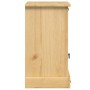 Mesita de noche Corona madera maciza de pino 45x35x64 cm de vidaXL, Mesitas de noche - Ref: Foro24-4005655, Precio: 74,77 €, ...