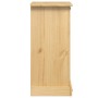 Mesita de noche Corona madera maciza de pino 53x39x84 cm de vidaXL, Mesitas de noche - Ref: Foro24-4005660, Precio: 114,99 €,...