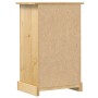 Mesita de noche Corona madera maciza de pino 53x39x84 cm de vidaXL, Mesitas de noche - Ref: Foro24-4005660, Precio: 114,99 €,...