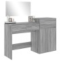 3-piece Sonoma gray engineered wood vanity set by vidaXL, Bedroom furniture sets - Ref: Foro24-3276523, Price: 171,53 €, Disc...