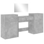 4-piece engineered wood vanity set in gray concrete by vidaXL, Bedroom furniture sets - Ref: Foro24-3276528, Price: 241,07 €,...