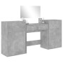 4-piece engineered wood vanity set in gray concrete by vidaXL, Bedroom furniture sets - Ref: Foro24-3276528, Price: 241,07 €,...