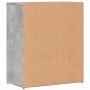 Aparador de madera ingeniería 2 uds gris hormigón 60x31x70 cm de vidaXL, Aparadores - Ref: Foro24-3276549, Precio: 128,03 €, ...