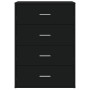 2 black engineered wood sideboards 60x31x84 cm by vidaXL, Sideboards - Ref: Foro24-3276582, Price: 168,60 €, Discount: %