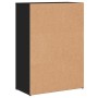 Aparadores 2 uds madera de ingeniería negro 60x30x84 cm de vidaXL, Aparadores - Ref: Foro24-3276596, Precio: 142,14 €, Descue...