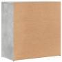 2 gray concrete effect engineered wood sideboards 79x38x80 cm by vidaXL, Sideboards - Ref: Foro24-3276619, Price: 193,09 €, D...