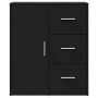 Engineered wood sideboard 2 units black 60x31x70 cm by vidaXL, Sideboards - Ref: Foro24-3276554, Price: 155,35 €, Discount: %