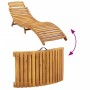 Sun loungers with cushions, 2 units, solid red acacia wood by vidaXL, Loungers - Ref: Foro24-3214837, Price: 304,24 €, Discou...