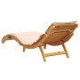 Sun loungers with cushions 2 units solid acacia wood beige by vidaXL, Loungers - Ref: Foro24-3214835, Price: 346,85 €, Discou...