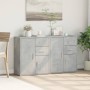 Wooden sideboard, 2 units, concrete grey, 60x31x70 cm by vidaXL, Sideboards - Ref: Foro24-3276563, Price: 143,99 €, Discount: %