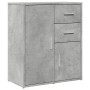 Wooden sideboard, 2 units, concrete grey, 60x31x70 cm by vidaXL, Sideboards - Ref: Foro24-3276563, Price: 143,99 €, Discount: %