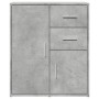 Aparador de madera ingeniería 2 uds gris hormigón 60x31x70 cm de vidaXL, Aparadores - Ref: Foro24-3276563, Precio: 143,49 €, ...