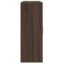 Aparadores 3 uds madera de ingeniería marrón roble 60x31x84 cm de vidaXL, Aparadores - Ref: Foro24-3276580, Precio: 229,92 €,...