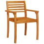 Garden chairs 4 pcs solid acacia wood 59x55x85 cm by vidaXL, Garden chairs - Ref: Foro24-3216303, Price: 252,74 €, Discount: %