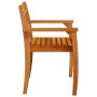 Garden chairs 4 pcs solid acacia wood 59x55x85 cm by vidaXL, Garden chairs - Ref: Foro24-3216303, Price: 252,74 €, Discount: %