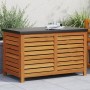 Solid acacia wood garden storage box 60x50x55 cm by vidaXL, Outdoor storage boxes - Ref: Foro24-367838, Price: 126,99 €, Disc...