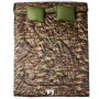 Saco de dormir doble y almohadas camping adultos 3-4 estaciones de vidaXL, Sacos de dormir - Ref: Foro24-94453, Precio: 75,35...