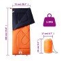 Adult camping sleeping bag for 3 seasons by vidaXL, Sleeping bag - Ref: Foro24-94464, Price: 27,24 €, Discount: %