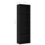 5-tier black plywood shelving unit 60x30x189 cm by vidaXL, Bookcases and shelves - Ref: Foro24-800991, Price: 97,99 €, Discou...