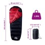 Mummy-style camping sleeping bag for adults, 3 seasons. by vidaXL, Sleeping bag - Ref: Foro24-94470, Price: 31,33 €, Discount: %