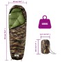 Mummy-style camping sleeping bag for adults, 3 seasons. by vidaXL, Sleeping bag - Ref: Foro24-94485, Price: 29,96 €, Discount: %