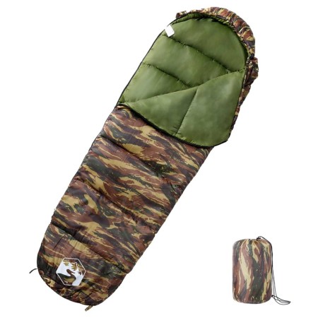 Mumien-Typ Camping Schlafsack für Erwachsene 3 Jahreszeiten von vidaXL, Schlafsack - Ref: Foro24-94521, Preis: 34,98 €, Rabat...