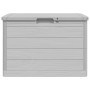 Baúl para cojines polipropileno gris 77,5x44,5x53 cm de vidaXL, Cajas de almacenaje para exteriores - Ref: Foro24-366603, Pre...