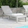 Adjustable sun lounger in 4 heights made of polypropylene 155.5x57x28 cm by vidaXL, Loungers - Ref: Foro24-4008101, Price: 94...