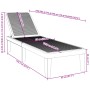 Adjustable sun lounger in 4 heights made of polypropylene 155.5x57x28 cm by vidaXL, Loungers - Ref: Foro24-4008101, Price: 94...